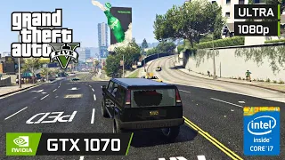 GTA V | Grand Theft Auto V | GTX 1070 | i7 4790K | Ultra Settings Tested 1080p | Benchmark  Fps Test