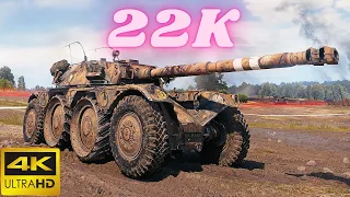 Panhard EBR 105 - 22K Spot + Damage &  EBR 105 - 19K & EBR 105  World of Tanks Replays ,WOT