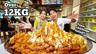 INSANE 13KG (28.6lb) HAINANESE CURRY RICE CHALLENGE ft @xiaohui_foodie | Challenge Fail?!