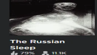 The Russian Sleep Experiment.. (ROBLOX)