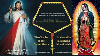 CORONILLA DE LA DIVINA MISERICORDIA (INGLES) (subtítulos) | Divine Mercy Chaplet (Spanish subtitles)