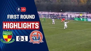 Ryan Croasdale's Goal Knocks Out Nantwich | Nantwich Town 0-1 AFC Fylde | Emirates FA Cup 19/20