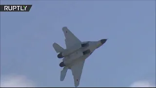 MiG-35 demonstration at MAKS 2021