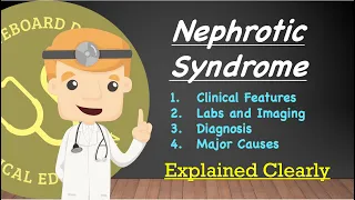 Nephrotic Syndrome Explained! Clinical Features, Pathophysiology, Work Up, Diagnosis, Treatment.