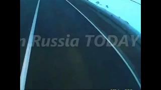 Видео с регистратора: ДТП на трассе "Темрюк - Краснодар - Кропоткин"