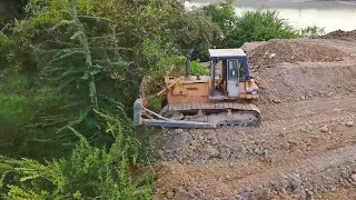 Update Big Project! Wonderful Showing of action Machinery working | Strongly Bulldozer & Dump trucks