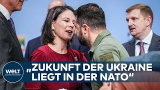 ANNALENA BAERBOCK: „Zukunft der Ukraine liegt in der Nato“ - Nato-Gipfel in Vilnius | WELT Dokument