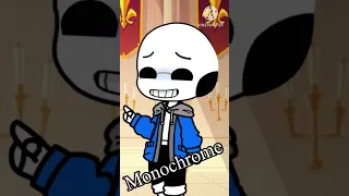 Sans secret weapon || canon Sans and Frisk || Undertale || Gacha club