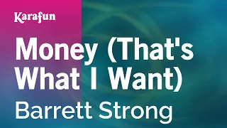 Money (That's What I Want) - Barrett Strong | Karaoke Version | KaraFun