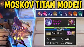 PRINCE HYPER MOSKOV 6 IMMORTAL FULL STACKS 9 SYNERGY | TITAN MODE !! Magic Chess Best Synergy 2024