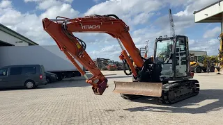 BAUMA GMBH Hitachi ZX85 USB-6 s/n 110970 testrun