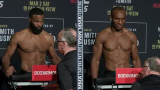 UFC 235 Weigh-Ins: Tyron Woodley, Kamaru Usman Make Weight - MMA Fighting