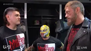 Edge, Rey Mysterio, and Dominik Mysterio Backstage Segment | WWE RAW August 8, 2022 7/8/22