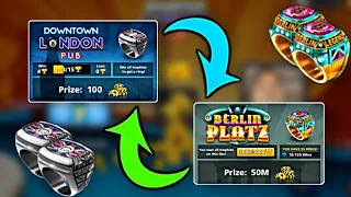 8 Ball Pool - Getting Ring From London To Berlin || Miniclip