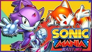 Tails and Blaze Play Sonic Mania Blazey Mix Mod