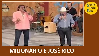 TRIBUTO A JOSÉ RICO (MILIONÁRIO E JOSÉ RICO) TVE SÃO CARLOS (JOSÉ ANGELO) SERTANEJA RAIZ