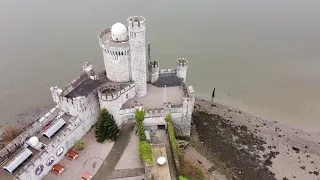 Blackrock castle observatory: cork Ireland, For visitors, tourists drone footage outdoors, adventure