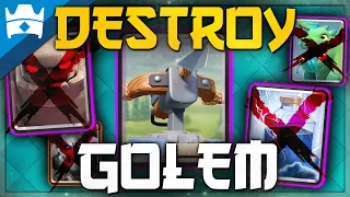 THE ULTIMATE GUIDE TO BEATING GOLEM BEATDOWN w/ X-BOW || Pro Tips & Strategy