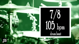 105 Bpm - 7/8 Drum Beat