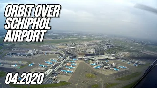 VFR over Amsterdam Schiphol Airport | Flight Fragment