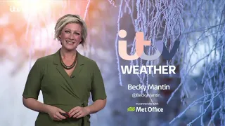 Becky Mantin - ITV Weather 6th December 2020