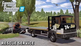 Buying new truck for rescue - MERCEDES BENZ 914 | Rescue Service | Farming Simulator 22 | Episode 2