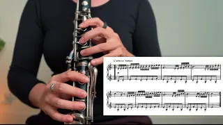 L'stesso Tempo, Part 1 | Rubank Advanced Method for Clarinet