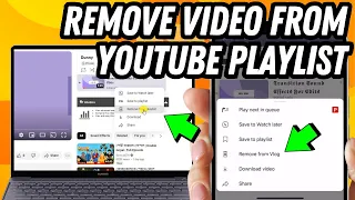 How to remove video from youtube playlist [PC + Mobile ]