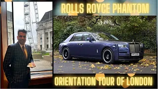 Rolls Royce Phantom Orientation Tour of London. Luxury at its BEST. Book your Rolls Royce with us.