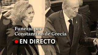 DIRECTO | Los Reyes de España asisten al funeral por Constantino de Grecia