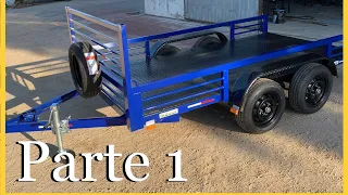 How to Make a Complete Trailer - Part 1 Chassis / TRAILERSUY