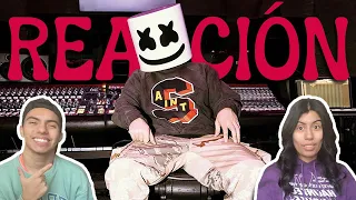 MEXICANOS REACCIONAN II Marshmello, Anuel AA - Alcohol (Visualizer)