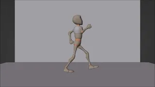 Animación prácitca 12- walkcycle 3D (blender)