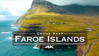 Faroe Islands 🇫🇴 - by drone [4K]