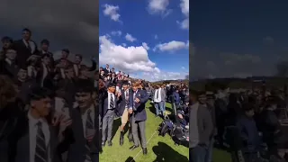 South African schoolboy rugby chants are wild😳  Credit: Rondebosch Boy’s High School #rugby