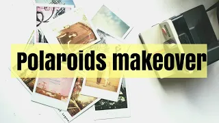 Homemade Polaroids // Use your digital photos// Repurpose your old Polaroids //