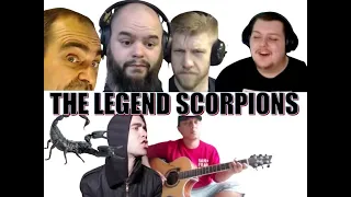 THE L E G E N D SCORPIONS || ✪ ALIP BA TA ✪ FINGERSTYLE REACTION SCORPIONS WIND OF CHANGE