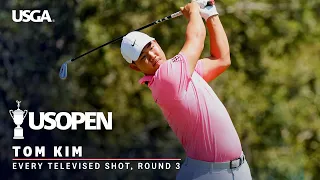 2023 U.S. Open Highlights: Tom Kim, Round 3 | Every Televised Shot