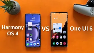 Huawei Harmony OS 4 vs Samsung One UI 6 - The Best Comparison