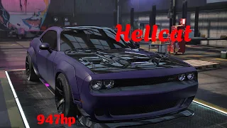 NFS HEAT: is the hellcat faster than the demon build 🤔