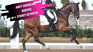 Anky Van Grunsven Schooling Bonfire At The Sydney Olympics