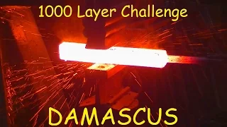 DAMASCUS 1000 LAYER CHALLENGE