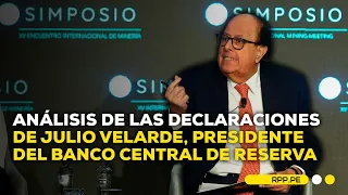 ¿Qué dijo el presidente del BCR que generó diversas reacciones?