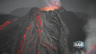 NUEVA CONFIGURACIÓN DEL CONO | 3D | Volcán de La Palma