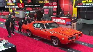 SOLD for $135,000 // 1969 Pontiac GTO Judge // Mecum Harrisburg 2022