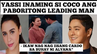 YASSI INAMING SI COCO ANG PABORITONG LEADING MAN