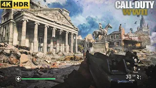 Call of Duty: WWII - Mission 6 Collateral Damage: (PS5)gameplay [4K HDR 60FPS]