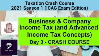 Taxation Crash Course (Day 3) - ICAG Exam (May 2021) || Taxation Lectures in Ghana