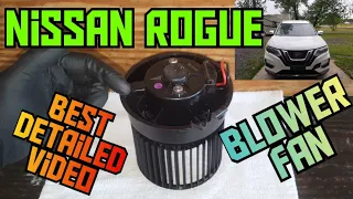 How to replace the blower fan on a 2017 Nissan Rogue