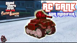 GTA Online: RC TANK ALL OUT WAR AND FLAMETHROWER MODES! (RC Tank, NEW Clothing)